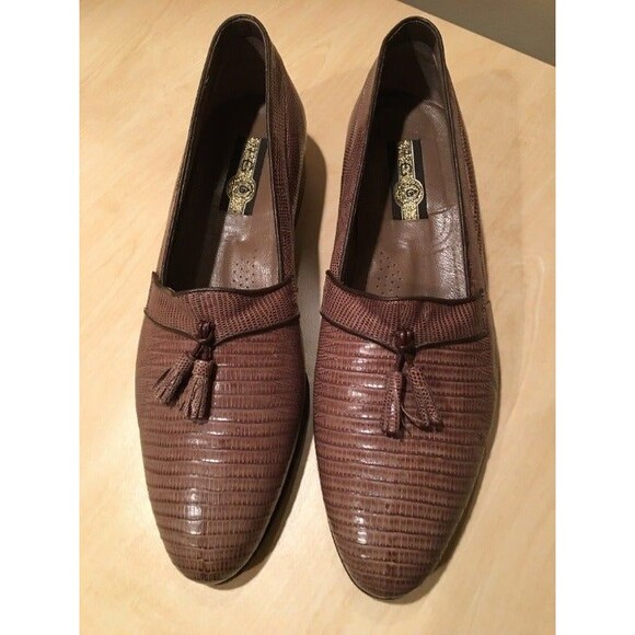 Vintage Foti Lizard Skin Dress Shoes